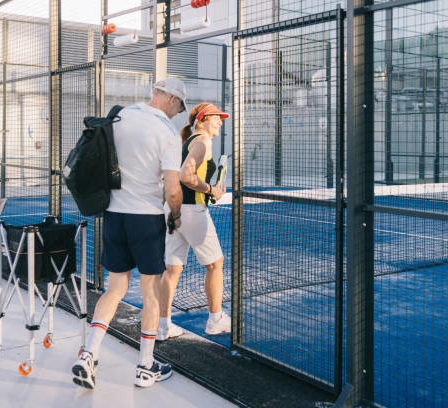 Constructeur court de pickleball